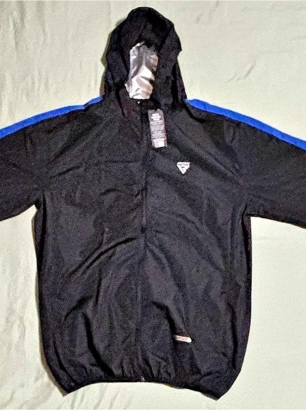 RDX Heat Suit Sauna Jacket Men's Performance Jacket Set Black & Blue Medium